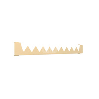 Wieszak TERMA HAPPY, Shark, 600 mm \ karton, RAL 1014