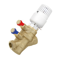 Zawór regulacyjny COMAP Nexus Vivax T-AF Mosiądz PN25, pol. Gwint wewnętrzny 1'' DN 25S, natężenie przepływu 2.34m3/h od -20'C do 120'C, niezależny od ciśnienia