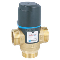 Zawór regulacyjny termostatyczny do wody ciepłej AFRISO ATM 361 mosiądz GZ 1", DN 20, zakres temp. 20...43'C, Kvs 1.6m3/h, max. 90'C, max. 10bar