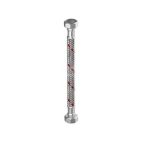 Wąż elastyczny przyłączeniowy FLAMCO MEIBES, 1' (25) x 25 mm x 1' (25), dł. 500 mm, GW x GW z oplotem