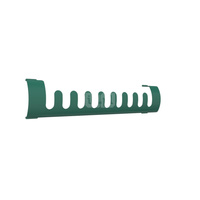 Wieszak TERMA SIMPLE, 500 mm RAL 6026