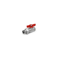 Zawór kulowy GIACOMINI R259D mosiądz chromowany 1'' x 1 1/4'' GW x GZ, uchwyt: motylek