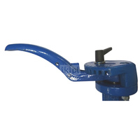 Dźwignia ręczna wykonana z żeliwa sferoidalnego epoksydowanego z płynną nastawą DN 250