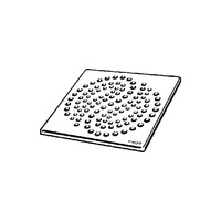 Kratka VIEGA 49294 kwadratowa ze stalowai nierdzewnej 143x143mm do wpustu