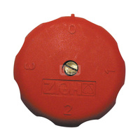 Pokrętło ze śrubą mocującą, DN2 1/2-3