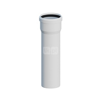 Rura prosta PP L250mm DN100mm z uszczelką [EPDM]
