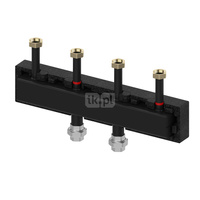 ROZDZIELACZ DO MONTAZU SCIENNEGO MeiFlow M MF ( rozstaw osi 200 mm) DLA 2 OBIEGOW