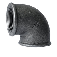 Kolano nakrętne czarne 6/4'' A1 STRONG_S