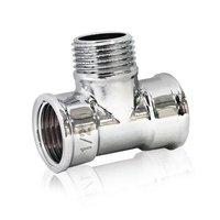 Trójnik FITTING STANDARD mosiądz 1/2'' (GW x GZ x GW)