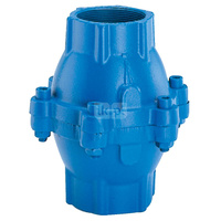 Zawór zwrotny gwintowany wew., zamknięcie membranowe, typ 207V, Pnom 1,6 MPa, 1/2"