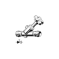 Zawór wodny VIEGA 23385 zz 54 mm x zz 54 mm