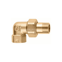 Złączka trzyczęściowa kątowa 3/4" GW x GZ ze złączką