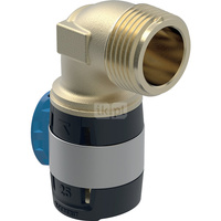 Kolano przejściowe 90' GEBERIT FlowFit, brąz bezołowiowy, 1'' x 25 mm (GZ x łącznik zaprasowywany)