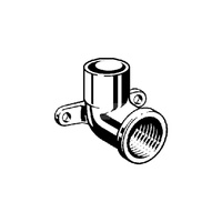 Kolano 90' VIEGA 94472G jednoczęściowy, brąz / brąz, 18 mm x 1/2'' (lw x gw), (głębokość: 8 mm)