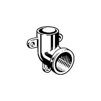 Kolano 90' VIEGA 94471G jednoczęściowy, brąz / brąz, 18 mm x 1/2'' (lw x gw), (głębokość: 8 mm)