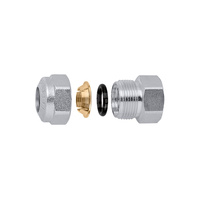 Złączka z gwintem wewnętrznym, wykończenie: chrom F. 3/8"-10CR