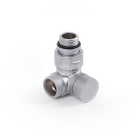 Zawór odcinający 3-osiowy CYLINDER, Prawy, GZ 1/2"-GZ 24-19, Satyna, (V74210RDX)