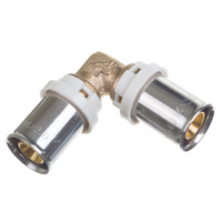 Kolano mosiężne zaprasowywane QIK 75x7,5-75x7,5 XPRT