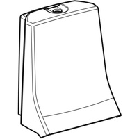 Obudowa spłuczki do Geberit AquaClean 8000plus: Biały-alpin