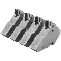 Noże grzebieniowe HSS + Mocowanie NPT 1/2-3/4, Zestaw