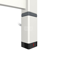 Grzałka ONE na profilu trapezowym - prawa 1000W biała