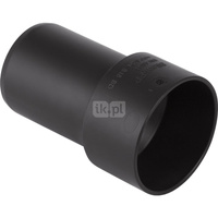 Króciec przyłączeniowy GEBERIT Silent-PP, PP / PP, 32 mm x 46 mm x DN 40 (końcówka wciskowa x mufa wciskowa)