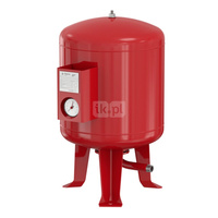 Naczynie wzbiorcze stojące FLAMCO MEIBES Flexcon M, pojemność 800 l 6-, 16 bar / 120'C fi1 1/4'', kolor czerwony, do instalacji 