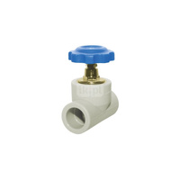 Zawór regulacyjny dwudrożny Concept By SIGMA-LI, 25mm x 25mm (MZ x MZ), uchwyt grzybek