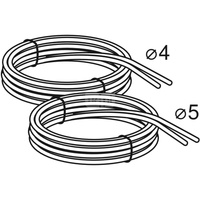 Podwójny wężyk pneumatyczny zielony Geberit