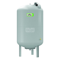 Naczynie wzbiorcze REFLEX G 300, pojemność 300 l, 6 bar / 120'C, kolor szary, do instalacji 