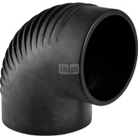 Kolano przyłączeniowe 88.5' GEBERIT Silent-db20, PE / polietylen, 90 mm, DN 90 x 90 mm x DN 90 (króciec)