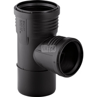 Trójnik GEBERIT Silent-PP 87.5' PP 75 mm x 40 mm x 75 mm (mufa z tworzywa sztucznego do spawania/zgrzewania x króciec z tworzywa sztucznego do spawania/zgrzewaniania x mufa z tworzywa sztucznego do spawania/zgrzewania)