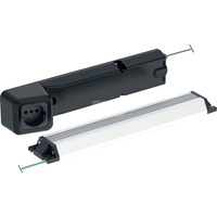 Element gniazda elektrycznego Geberit z modułem ComfortLight: Do szafek pod umywalkę o szerokości=60cm