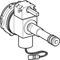 Korpus zaworu Geberit do baterii umywalkowych typy 87 i 88, z mieszaczem i dźwignią mieszacza