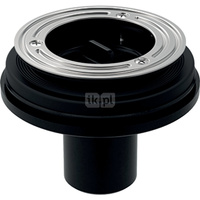 Zestaw odpływowy do brodzików Geberit d90, do montażu międzykondygnacyjnego, bez syfonu: d=50mm