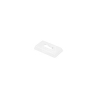 apertura na stopka wspornika pionowego surowa podłoga montaż,biały,30x10mm