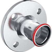 Kołnierz zaciskowy GEBERIT Mapress C-Stahl przejściowy stal (ocynk) DN 20 (22 mm) PN 10/16