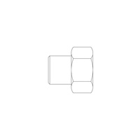 Półśrubunek z uszczelnieniem płaskim OVENTROP GW, 3/4'' (NZ x GW)