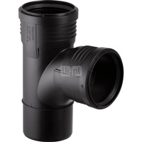 Trójnik GEBERIT Silent-PP 87.5' PP 90 mm x 90 mm x 90 mm (mufa z tworzywa sztucznego do spawania/zgrzewania x króciec z tworzywa sztucznego do spawania/zgrzewaniania x mufa z tworzywa sztucznego do spawania/zgrzewania)