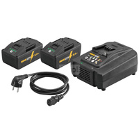 REMS Power-Pack 22 V 5,0 Ah + 5,0 Ah + 290 W