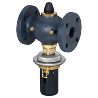 Regulator różnicy ciśnień z ograniczeniem przepływu AVPB PN25 50/25 02-10 koł. pow.