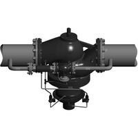 Pilotowy zawór sterujący PCV-VFQ 21, PN 25, DN 125, 160.00 m³/h, kołnierz