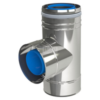 Trójnik z kolanem PK AFBG 87 60-100