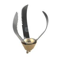 Końcówka nożowa z 3 ostrzami 3" (75 mm), model T-433 do sprężyny do czyszczenia odpływów