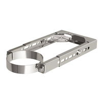 Uchwyt MK ŻARY PK WHT 3 stal nierdzewna fi 60/100 mm (mocowanie - Obejma do ściany regulowana)