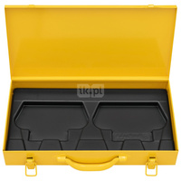 Skrzynka blaszana z wkładką