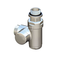 Zawór HERZ De Luxe (wersja prawa) biały do armatury sanitarnej 1/2 x 1/2 GW-GW