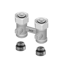 H-połączenie śrubowe, dla systemy 2-rurowe