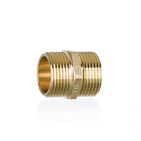 Nypel płaski mosiężny 3/4''