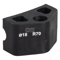 Element ślizgowy fi 18 R70